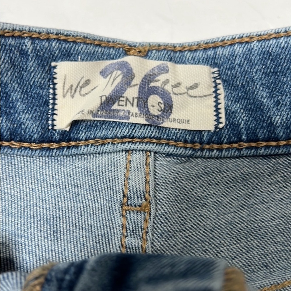 WE The Free High Rise Jegging Frey Hem in Sierra - Picture 3 of 5